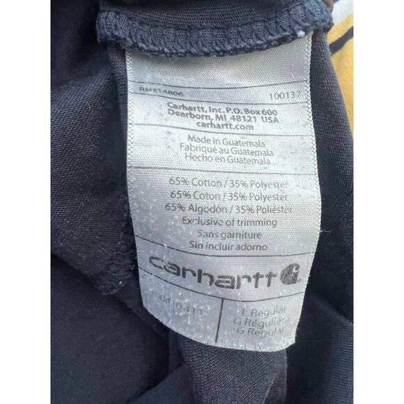 Carhartt Thrashed T-shirt Distress Relaxed Men L Sun-Faded Paint Splatter Grunge - Picture 5 of 5